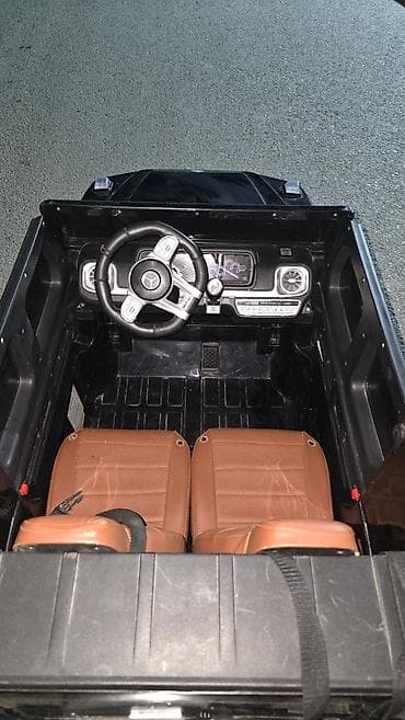 emo robot qiymeti: Uşaq üçün elektrikli miniatür avtomobil – Mercedes-Benz G-Class (AMG — 1