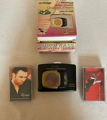 Panasound WM-610SP mini stereo kaset pleyer - Model: Panasound Japan