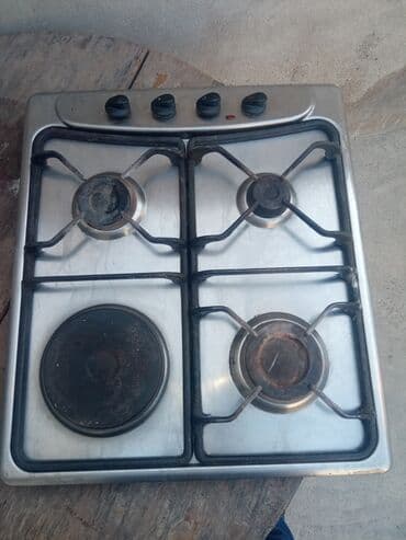 işlənmiş qaz sobaları: Plitə Qarışıq, Stolüstü, 4 gözlü — 2
