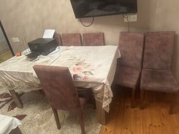 стол в стиле прованс: Masa və oturacaqlar — 2