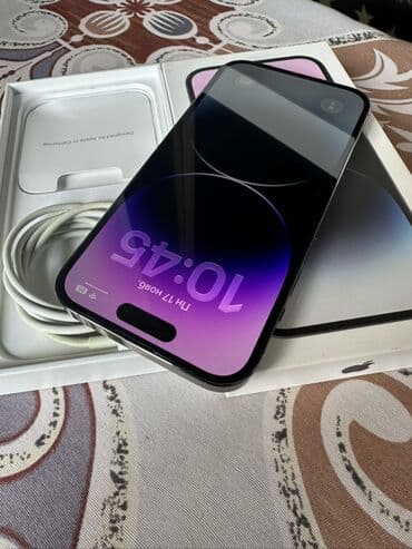 Вилки: IPhone 14 Pro, Deep Purple, Face ID — 8