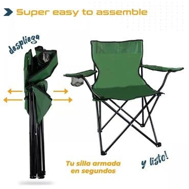 bilyard stollari: Piknik stulu piknik üçün açılıb yığılan kreslo Qatlanan kreslo Plyaj — 1