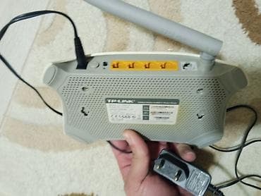 pulsuz internet: TP-Link TD-W8901N – 150Mbps Wireless N ADSL2+ Modem Router işlək — 3