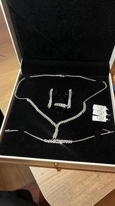 zergerlik: Ağ qızıl, 585 Əyar, 15 g — 1