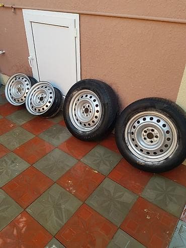 disk teker vaz: Başlıq: 4 ədəd zavod polad disk və təkəri Açıqlama: Salam. 4 ədəd — 1