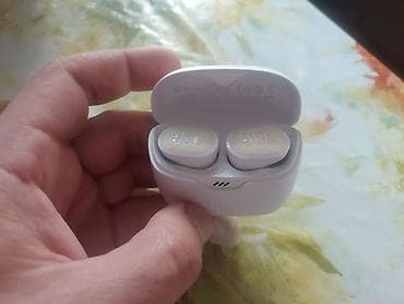 İşlənmiş Simsiz (Bluetooth) Qulaqcıqlar, JBL, rəng - Ağ