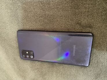 Samsung Galaxy A71, 128 GB, rəng - Qara, İki sim kartlı