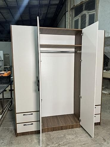 kabab sisi: 3 qapılı, Siyirməli, Rəngli, Digər material, Açılan, Düz dolab — 1