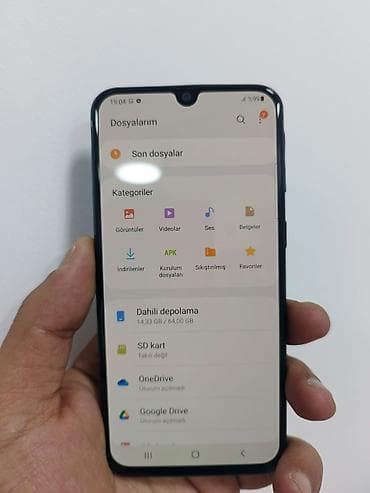 samsung c: Samsung Galaxy A40, 64 GB, rəng - Mavi, İki sim kartlı — 3