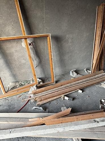 Taxta iç qapılar və qutular dəsti - Material: təbii ağac (şılaq — 5