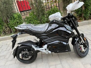 электро мопед: Elektrik motosiklet – şəhər içi dinamik sürüş üçün agresiv dizayn - — 7