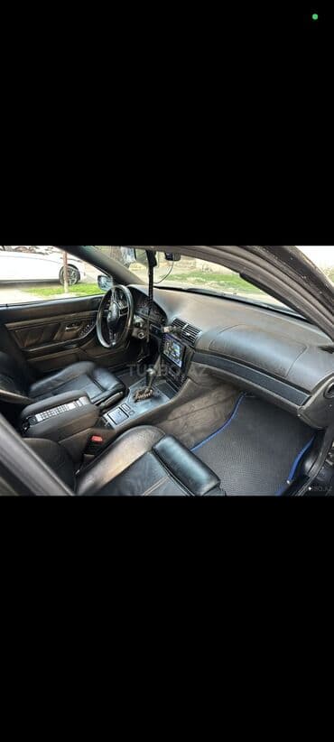 bmw 3 серия 318 at: BMW 5 Series E39 sedan – qara rəngli eksteryer, tünd şüşələr və 5 — 2