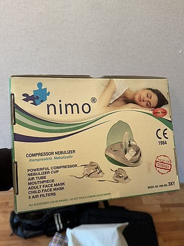 Nimo kompressorlu inqalyator nebulizator (Model: HNK-NBL SKY) — 1