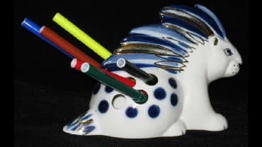 qara qarayev tibb kurslari: Heykəlcik, 1970 il, Farfor, SSRİ, Ünvandan götürmə — 2