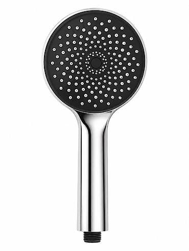 Duş başlığı qara yumru – universal əl duşu - Material: xrom örtüklü lalafo.az -da Duş başlığı qara yumru – universal əl duşu - Material: xrom örtüklü