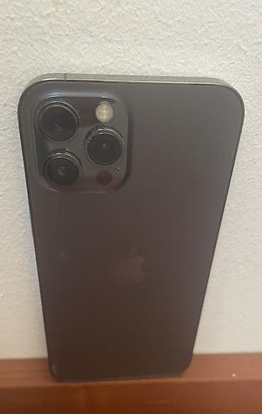 bərdə telefon: IPhone 12 Pro Max, 256 GB, Graphite — 2
