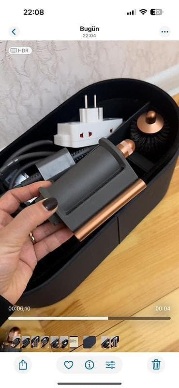 Su qızdırıcı kranlar: Dyson Airwrap saç formalaşdırma seti Xüsusiyyətlər: - Güclü əsas — 4