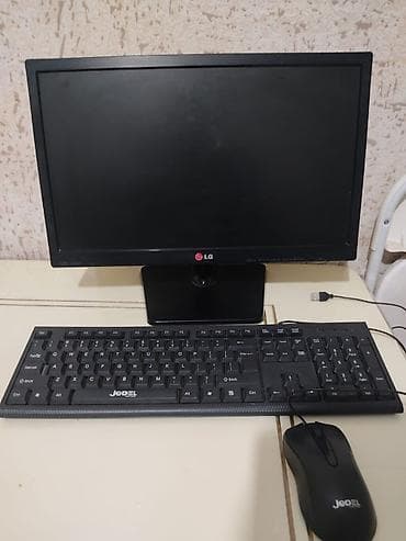 Monitor qiymeti 35 azn klaviatura miska uzerinde verilecey