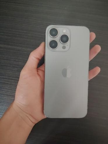 m4 mac mini: IPhone 15 Pro Max, 256 GB, Gümüşü, Simsiz şarj — 1