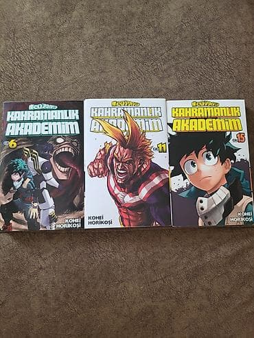 Məhsul: “Kahramanlık Akademim” (My Hero Academia) manga kitabları – — 1