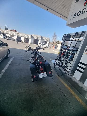 Məhsul: Kruizer tipli motosiklet – “Sheikh Biker Cycles” üslublu, mat