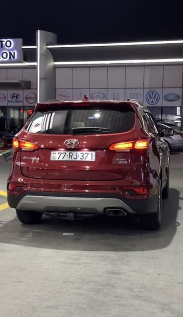 Автозапчасти: Hyundai Santa Fe (qırmızı, SUV) Xüsusiyyətlər: - Ban növü — 6