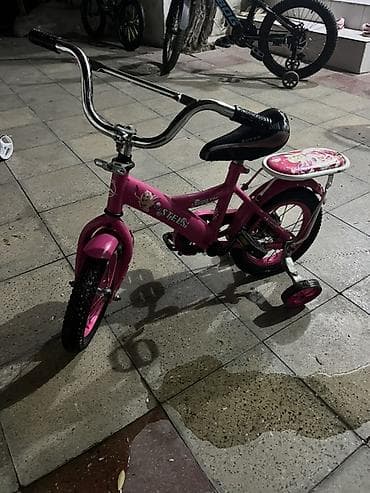 Uşaq velosipedi – 12 düym - Rəng: çəhrayı - Təkərlər: 12" ön və arxa — 4