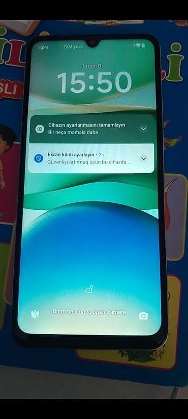 samsung mobil: Redmi 11, 128 GB, rəng - Gümüşü, İki sim kartlı — 1