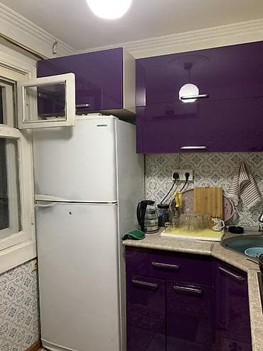 Кухонные гарнитуры: Mətbəx mebeli dəsti - Üst və alt korpuslar: parlaq bənövşəyi — 2