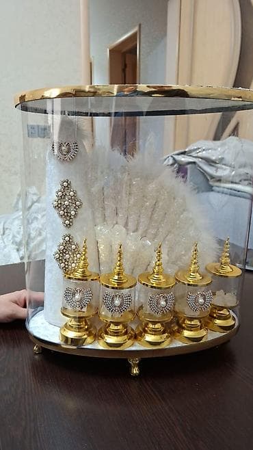 patchi шоколад цены: Zərif nikah/xınayaxdı üçün bəzəkli şirniyyat–kolonya dəsti - Oval — 4