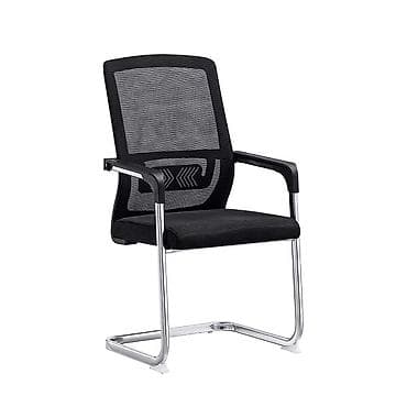 Ofis qonaq/stul – mesh arxa dayaq və sabit metal çərçivə - Dizayn