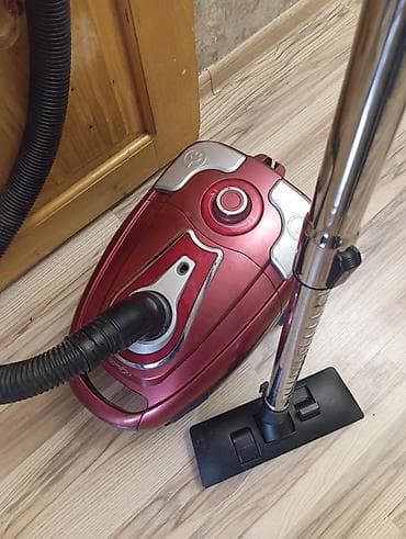 sok cəkən maşın: Tozsoran – klassik torbalı tip - Rəng: tünd qırmızı/metallik — 3