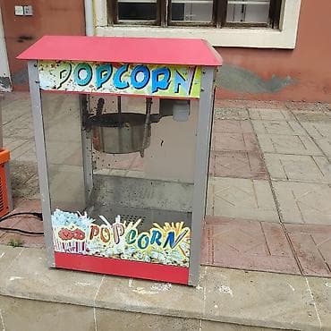 Popkorn aparatı + şirə/sərinləşdirici dispenser Məhsul təsviri: -