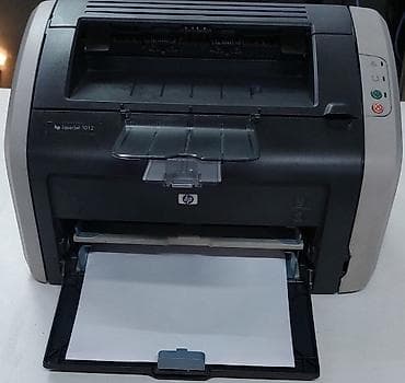 işlənmiş printerlər: HP Printer 1012 Ag qara printer katric doludur Tam ishlek Power ve — 2
