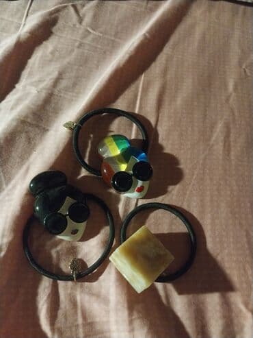 Макияж лица: Qeyri adi sac rezinleri — 1