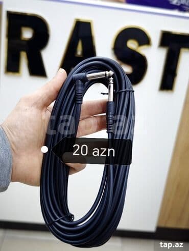 dicey aparatı: Kabel RC-F1 Musiqi alətləri kabeli RC-F1M SES KABELI Gitara kabeli — 10