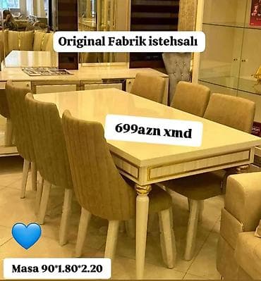 Qonaq otağı üçün, Yeni, 6 stul