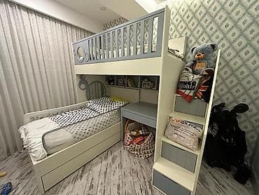 matras islenmis: Oğlan və qız üçün, İşlənmiş, Çarpayı, Matrassız, Siyirməli, MDF — 1