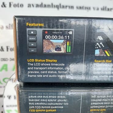 ipad 2: Blackmagic Studio HD. Məhsul yenidir 2 SD kart yuvası. çox möhtəşəm — 3