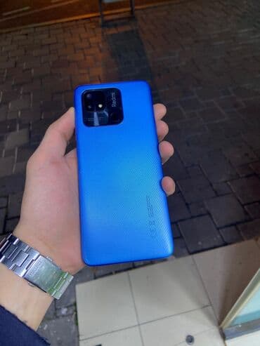 Redmi 10C, 64 GB, rəng - Mavi, Barmaq izi