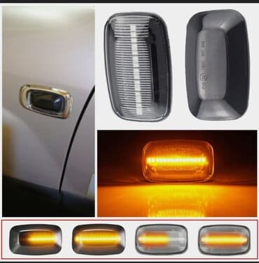 Mərmər effektli PVC panellər: Dönmə işığı led Toyota lc-100 və lexus Lx470 üçün. Qiymət 1 ədəd üçün — 1