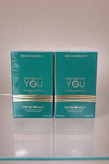 iki: Emporio Armani “Stronger With You” kişi ətirləri Variantlar: - — 2