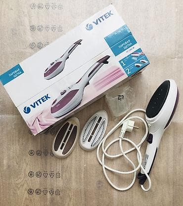 Ütü buxarlı - VITEK - VT-1287 W Paltarların və müxtəlif tekstil — 1
