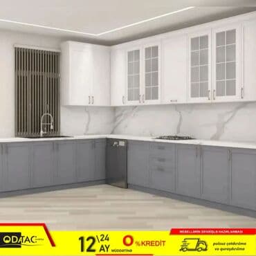 işlenmiş metbex mebelleri: Zövqünüzə uyğun hər cür mebellərin sifarişi qebul olunur. Onlayn — 1