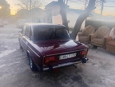 Avtomobil alışı: LADA 2106 sedan - Kuzov: 4 qapılı sedan, tünd albalı rəng - Salon — 1