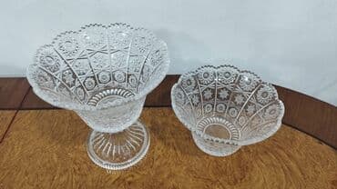 Quruducular: XRUSTAL konfet qabları Ayaqlı - 35 AZN Ayaqsız - 25 AZN Dəst — 1