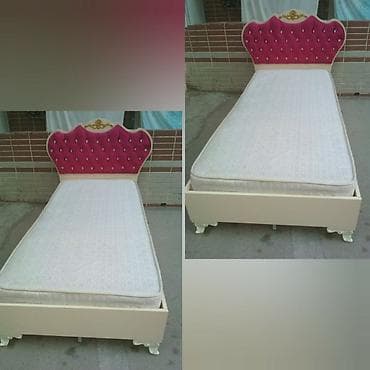 Təknəfərlik çarpayı, Bazasız, Matras ilə