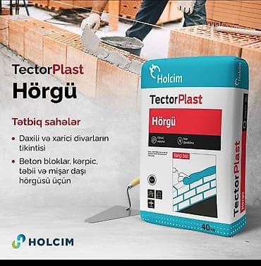 mis samovar: Holcim Tector seriyası – hazır quru qarışıqlar 1) TectorPlast Astar — 2