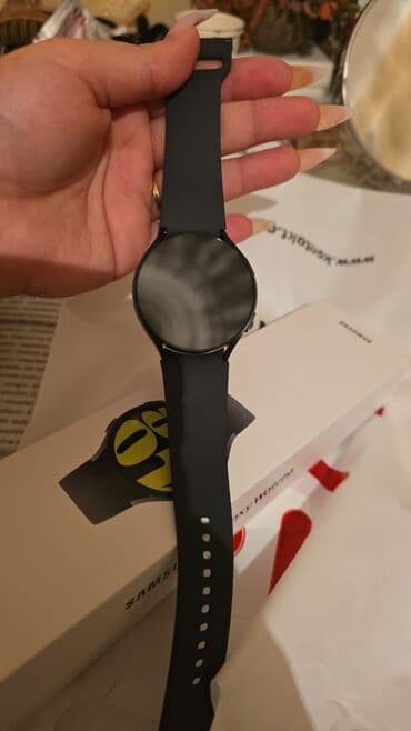 İşlənmiş, Smart saat, Samsung, Suya davamlı, rəng - Qara