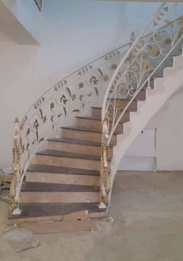 мойка для кухни: Балконная перила, Железо — 28